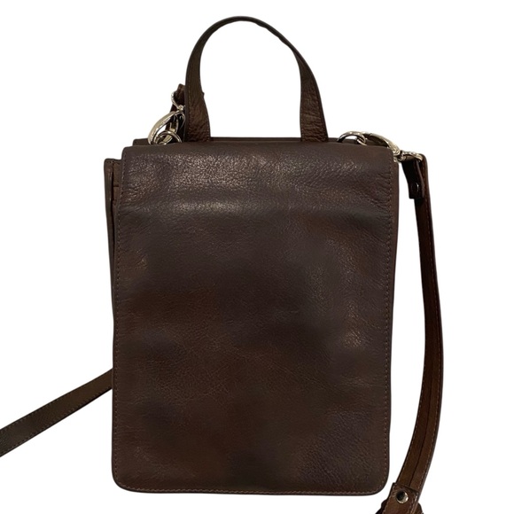 Wilsons Leather Vintage Brown Crossbody - Great Vintage Condition - Picture 1 of 11